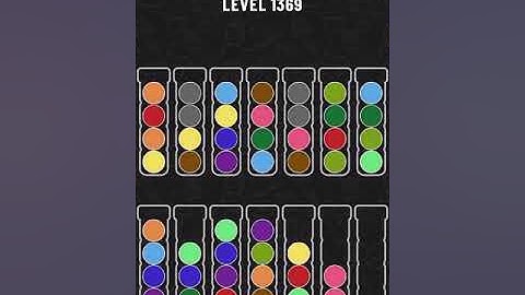 【Ball Sort Puzzle】Level.1369