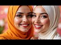 Two Hijabi Women Share A Magical Romantic Moment 