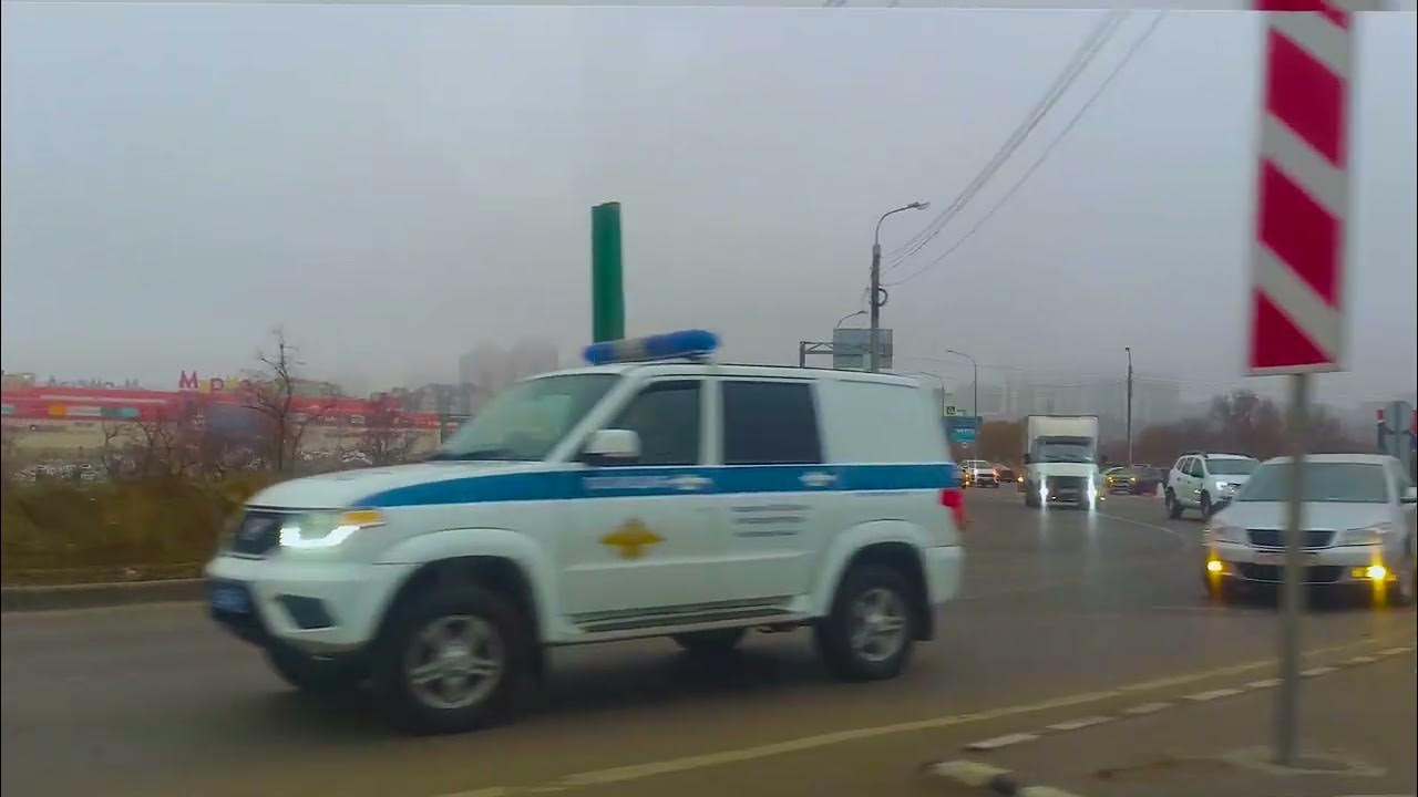 Автобус №25, Волгоград, Вокзал - посёлок ГЭС, полный маршрут, ноябрь ...