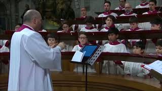 Agnus Dei - Missa VIII (de Angelis) - Basílica de S. Pedro 2016