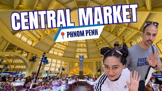 Exploring Central Market Phnom Penh | $5 Local Haircut Adventure