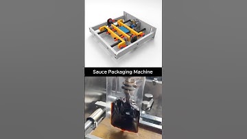 Sauce Packaging Machine. #manufacturing #3ddesign#productdesign #automation #mechanism #