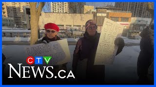 Rally held outside TDSB office in support of suspended teachers