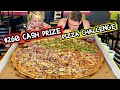 $260 CASH PRIZE PIZZA CHALLENGE in Coffeeville, KANSAS!!! #RainasCrazy | Simple Simon's Pizza