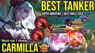 CARMILLA BEST BUILD 2026 | BUILD TOP 1 GLOBAL CARMILLA GAMEPLAY | MOBILE LEGENDS✓