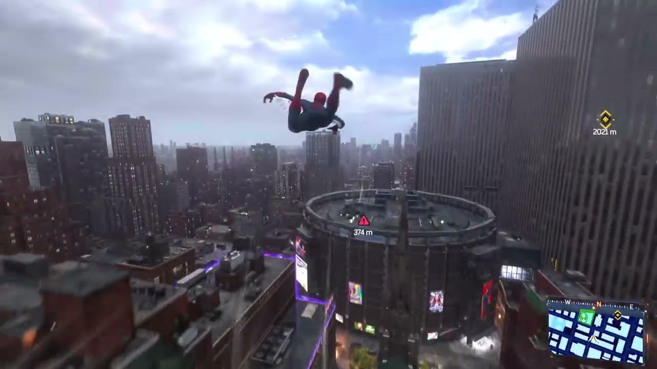 Spiderman 2 Amazing Spiderman 2 suit swing