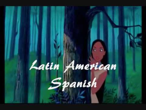 Pocahontas - Mine Mine Mine - One Line Multilanguage (John´s Voice in 21 Languages)