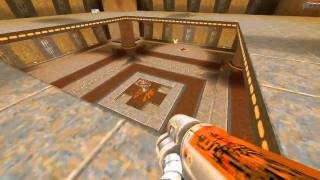 Quake 2 WODX - Curumim - Video #006 - [A2W]CruelDude Cheater (aimbot + wallhack)