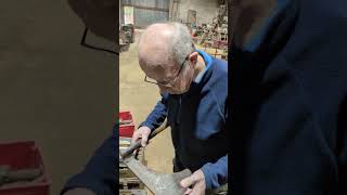 JPJ004-CARPENTER'S AXE- Les outils anciens de Jean Paul - V0385