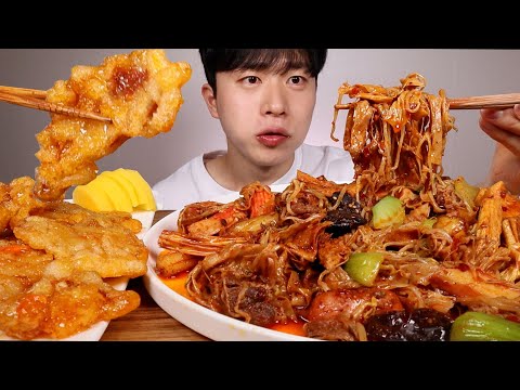 오리지널 마라샹궈🔥촉촉 새콤한 꿔바로우 먹방 ASMR MUKBANG Mala <strong>Xiang</strong> Guo guobaorou EATING SHOW