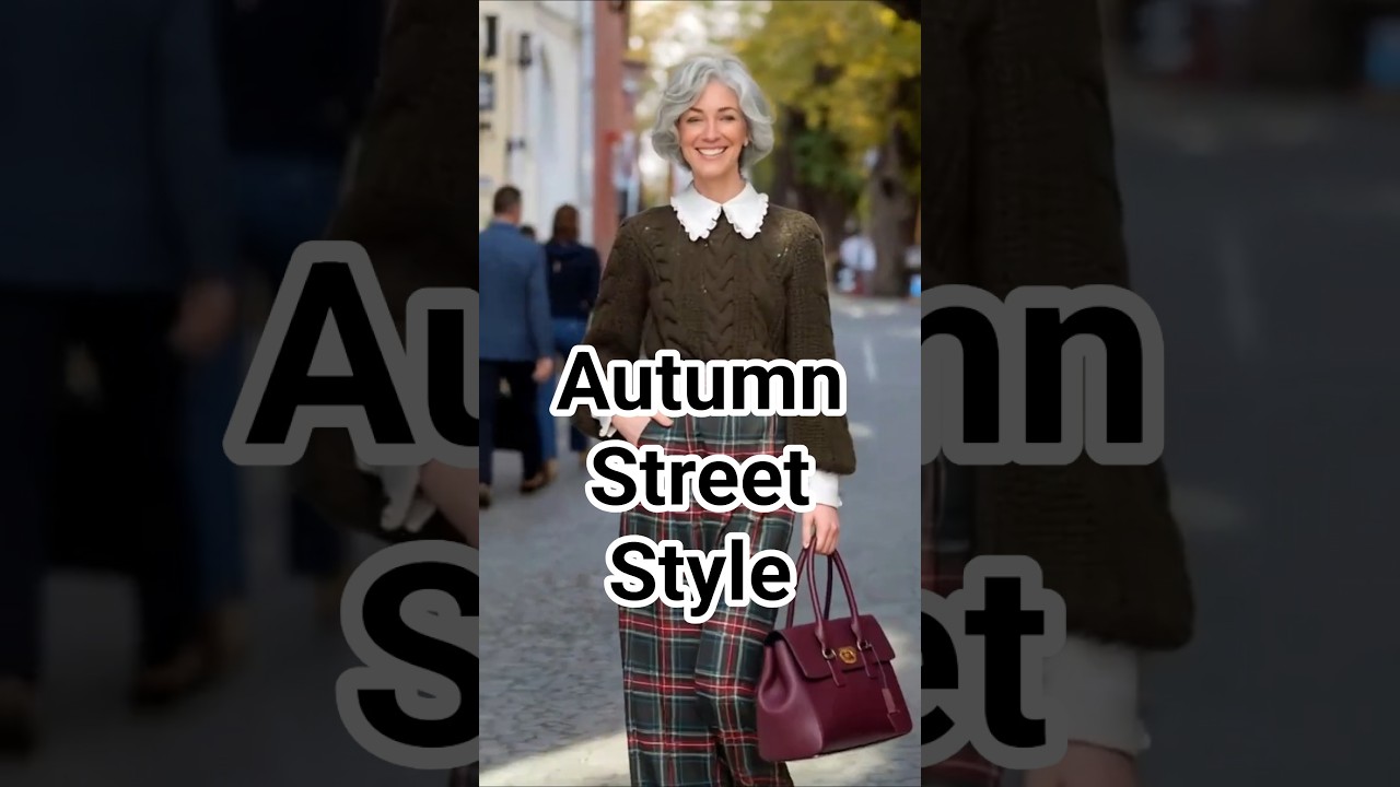 🍂 Fall Street Style for Mature Women 