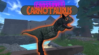 Dinosaur Simulator 2024 - Crossover Carnotaurus Showcase - Roblox