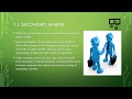 Secondary markets  its functions  1