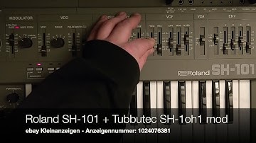 Roland SH-101 Video 1