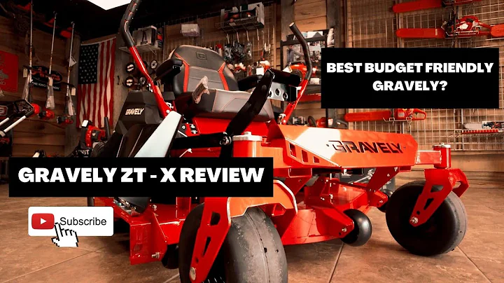 Gravely ZT-X Zero-Turn Mower Review / Breakdown (BEST RESIDENTIAL MOWER FROM GRAVELY?)