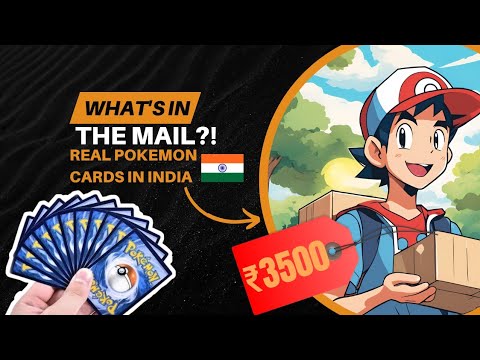 Unboxing Real Pokemon Cards worth 3500! WHAT'S IN THE MAIL? | how to  buy Pokemon Cards in India?