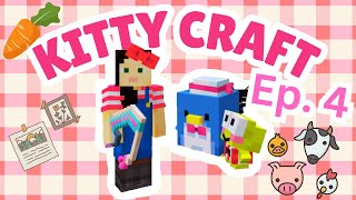 Need More BARN ANIMALS | Kitty Craft Pt. 4 | Hello Kitty & Friends x Minecraft