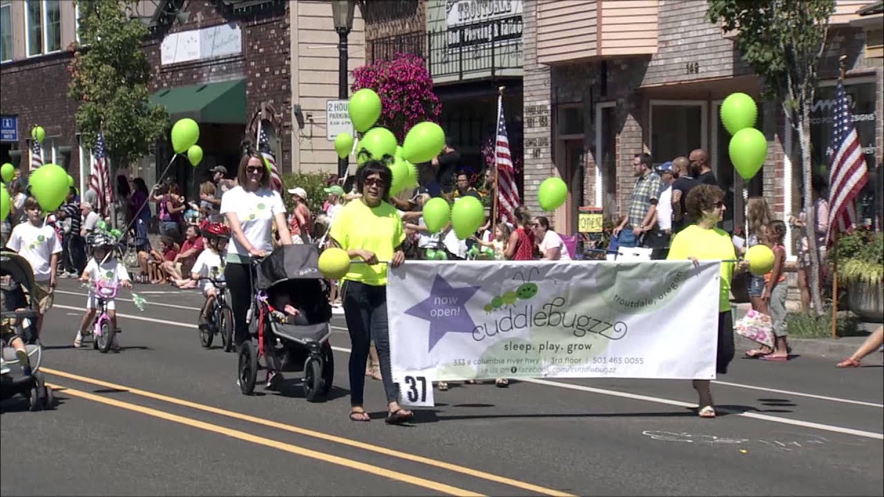 Troutdale Summerfest Parade 2014 YouTube
