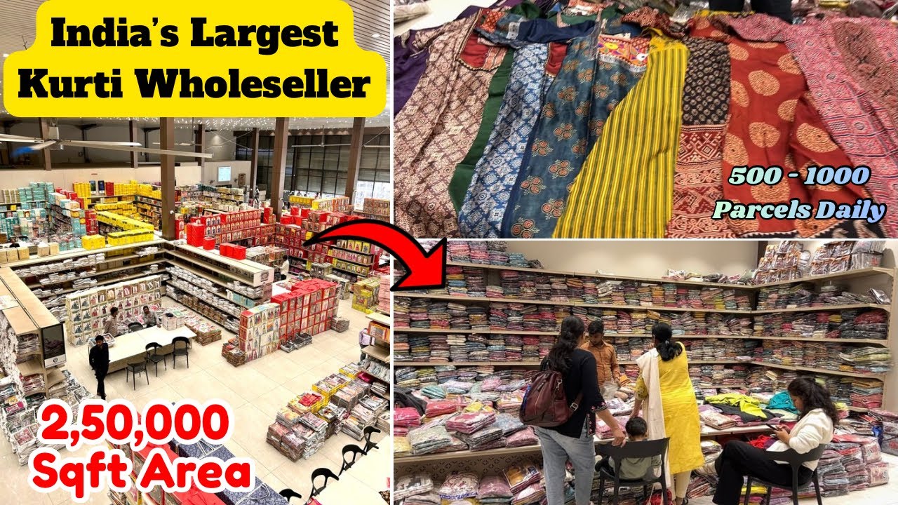 Pune Textile Market Fursungi | Kurtis, Gowns, Dress Material & Plus Size | 2.5L Sq Ft