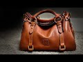 WIMB/Review of the Dooney Florentine Small Satchel in Natural