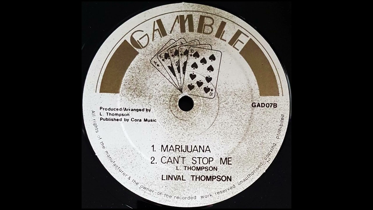 Watch Linval Thompson - Can't Stop Me (L. Thompson - Gamble 12") on YouTube Watch Linval Thompson - Can't Stop Me (L. Thompson - Gamble 12") on YouTube