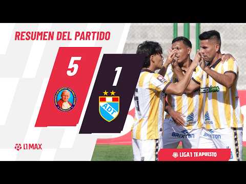 Juan Pablo II College 5-1 ADT | Game Highlights &amp; Goals | Clausura | #Liga1TeApuesto2026