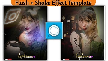 Flash + Shake Effect Aveeplayer Template Editing Tutorial |New trending flash effect status editing