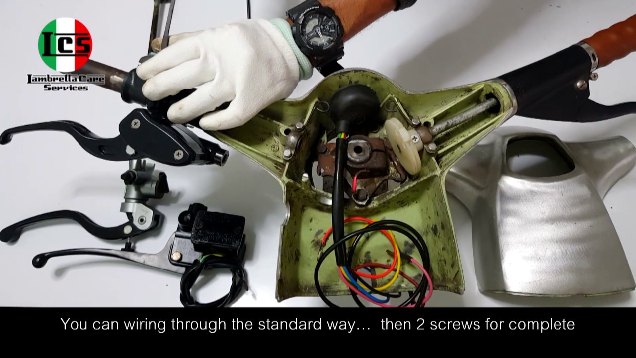 Lambretta disc brake kits by Lambretta Care Services YouTube