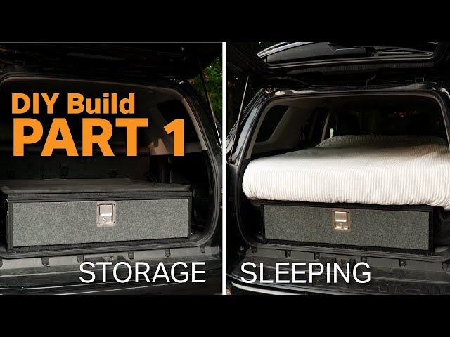 4Runner/SUV Camping High End Sleeping/Storage Platform