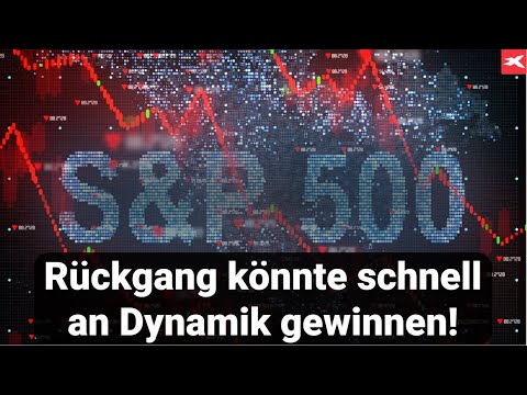 S&P 500 könnte weiter rutschen