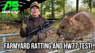 Airgun Extra | Hikmicro Alpex Pro rat shooting | Weihrauch HW77 test