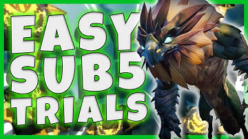 Dauntless Koshai trials - EASIEST sub 5 build and guide