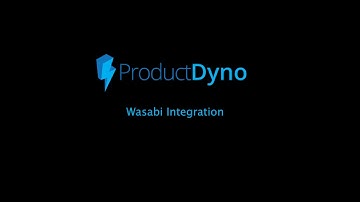 ProductDyno - Wasabi Integration