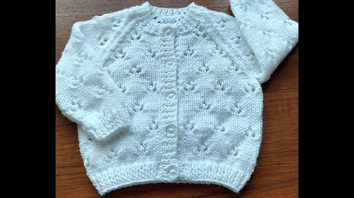 #53, Full Tutorial 16in Rosebud Lace Cardigan, She...