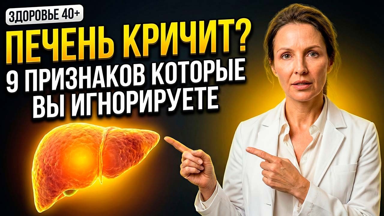 Печень посылает сигнал за 5 лет до цирроза: 9 ранних признаков, которые списывают на усталость