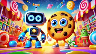 🤖🍪 Robo’s Adventure on Candy Planet – The Solar-Powered Candy Factory! 🍭🚀