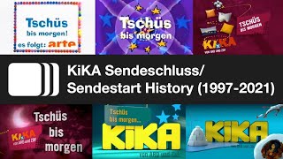 KiKA Sendeschluss/Sendestart History (1997-2021)