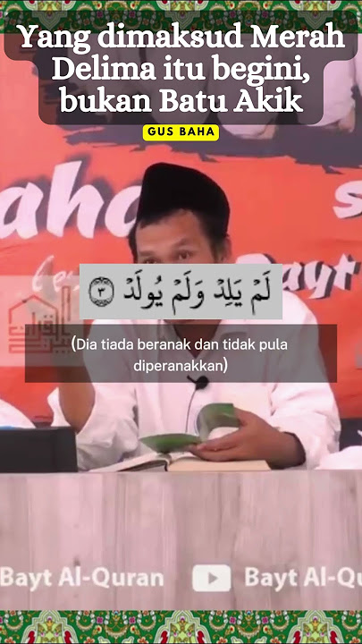 Yang dimaksud Merah Delima itu begini, bukan Batu Akik #619 #aff #gusbaha #ngajigusbaha #shorts