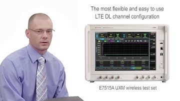 Downlink Channel Configuration Flexibility   LTE Receiver Testing   UXM Wireless Test Set   Keysight