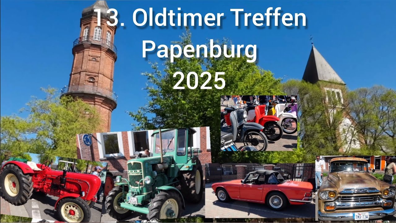 Oldtimertreffen Papenburg/Obenende 27.4.25. Autos, Traktoren, Bikes/Oldtimer Freunde Papenburg