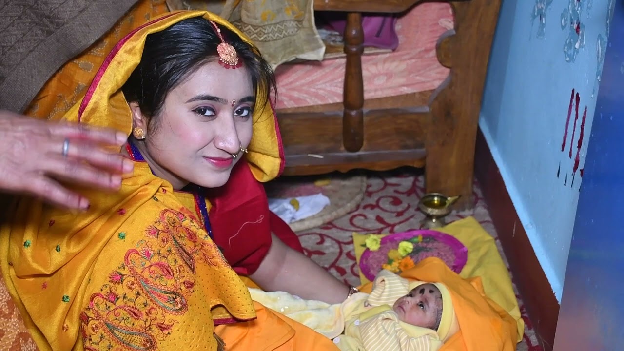 Chhatihar in Mithila Janakpur /नातिन रानी के छटीहार❤️❤️🌹🌹