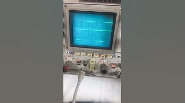 TEK485 Scope scan line wobbling: after continue run 48 hours