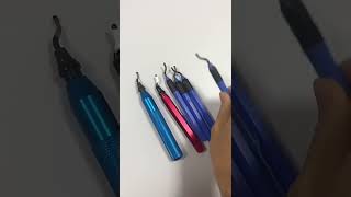 Deburring Tool Kit with Countersink Hand Reamers 10 Extra Blade