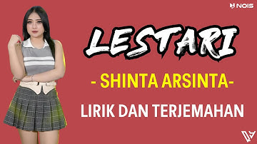 Shinta Arsinta feat. Delva Irawan - Lestari (Lirik dan Terjemahan)