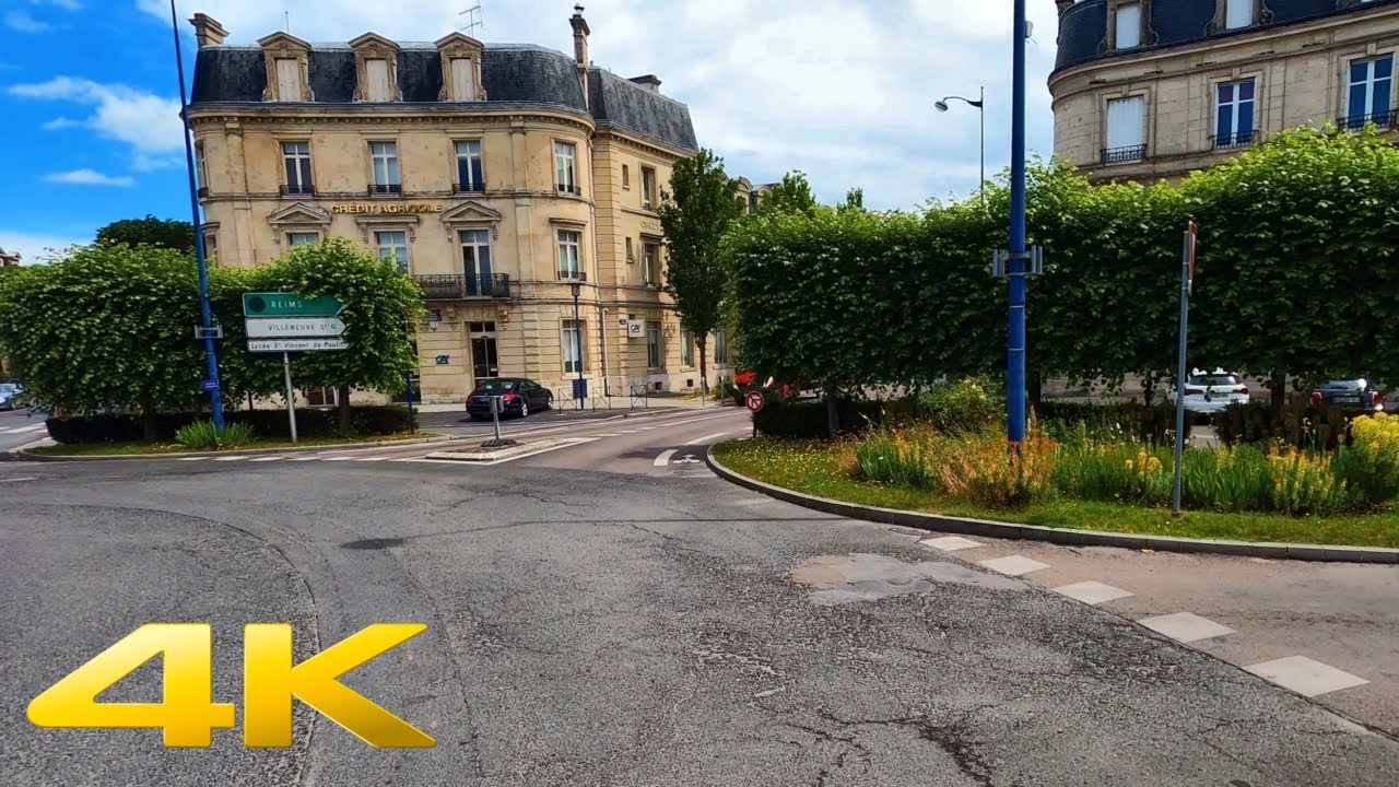 4K | Soissons to Marle | Aisne Department | France | 2021 | #40