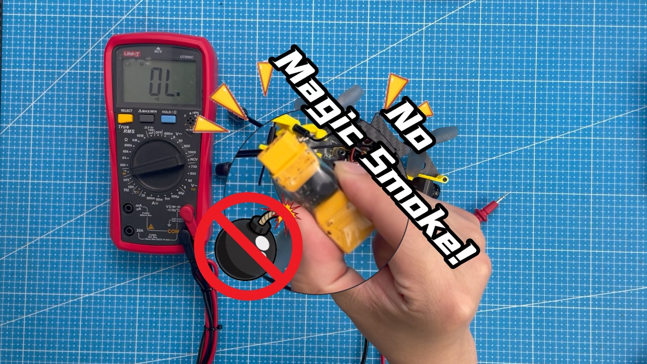 Stop magic smoke from ruining your FPV build🔥 - YouTube
