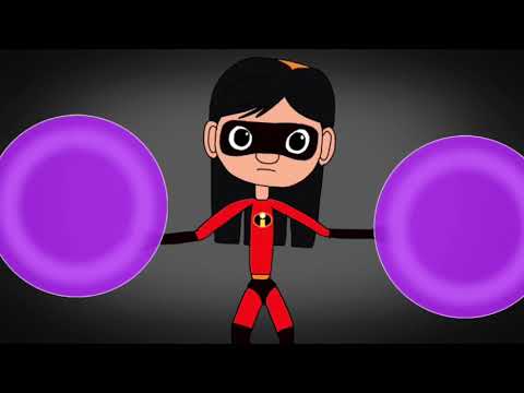 My Drawing of Violet Generating 2 Force Fields