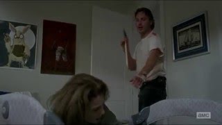 The Walking Dead Rick Nearly Attacks Deanna