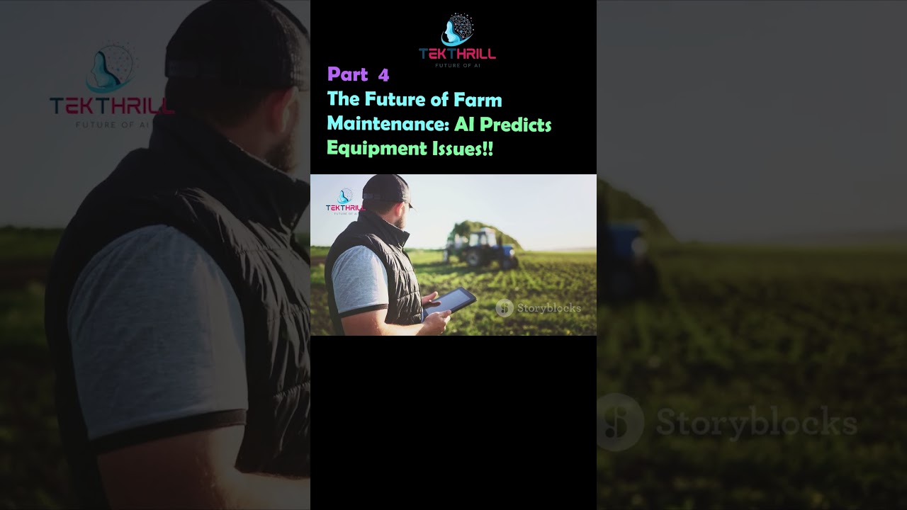 The Future of Farm Maintenance: AI Predicts Equipment Issues! Part 4 