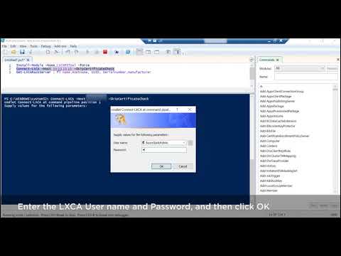 Finding the serial number using LXCA PowerShell toolkit